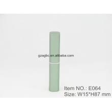 Delgado y moda con forma de bolígrafo de aluminio lápiz labial tubo E064, 8,5 mm, color de encargo del tamaño de la taza